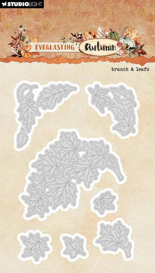 Sl Cutting Dies Branch & Leafs Everlasting Autumn 1