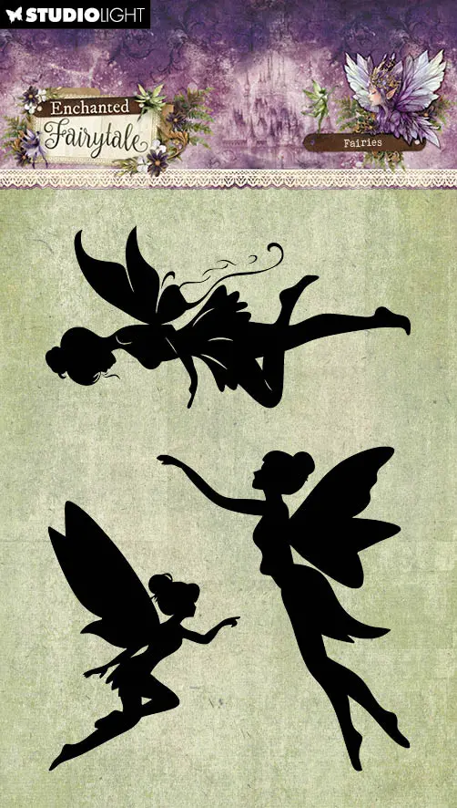 Sl Clear Stamps Fairies Enchanted Fairytale 3 Pieces 1