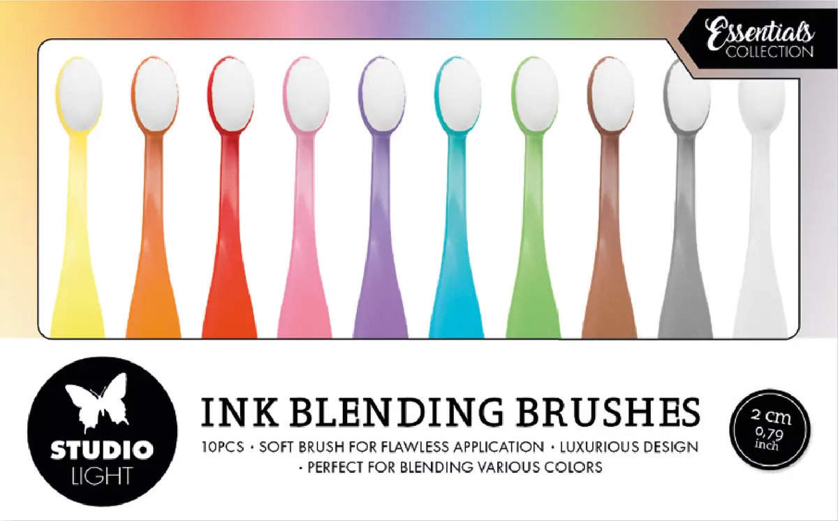 Blending Brushes 2Cm Soft Brush Essentials 10 Pc 1