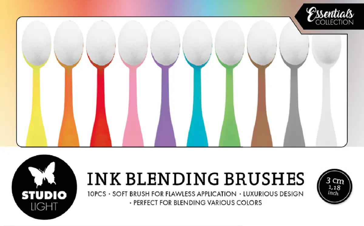 Blending Brushes 3Cm Soft Brush Essentials 10 Pc 1