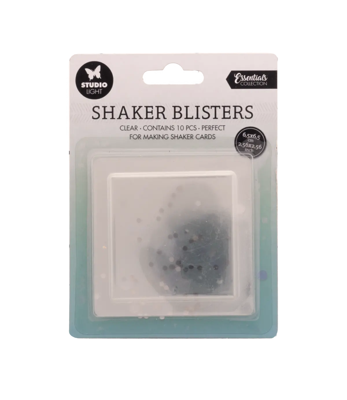Sl Shaker Window Blister Square Essentials 65X65x5mm 10 Pc Nr.02 1