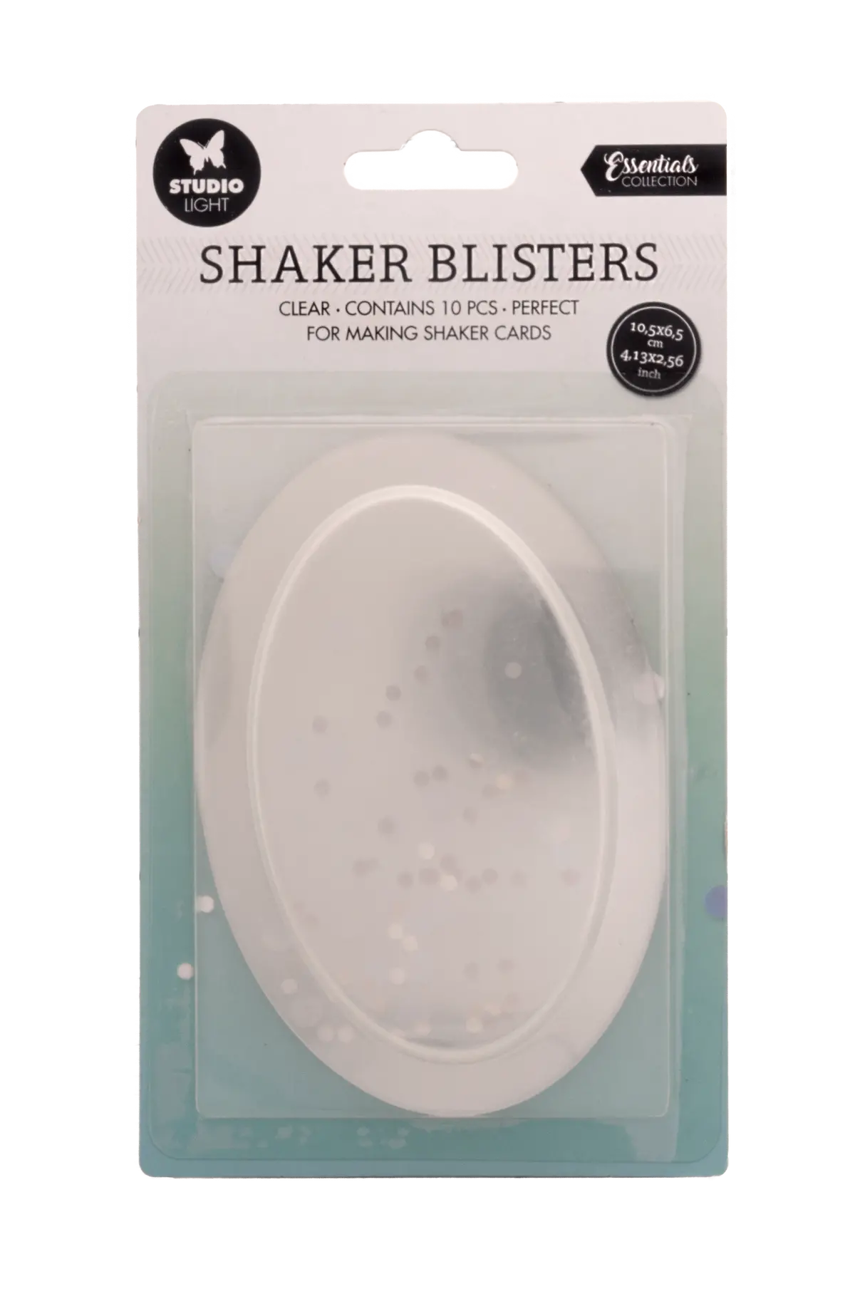 Sl Shaker Window Blister Oval Essentials 105X65x5mm 10 Pc Nr.03 1
