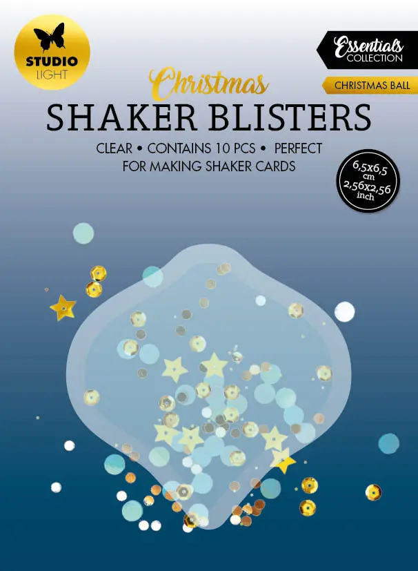 Sl Shaker Blisters Christmas Ball Essentials 75X75x11mm 10 Pc Nr.17 1