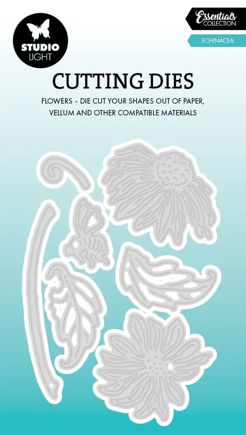 Sl Cutting Die Echinacea Essentials 7 Pieces 1