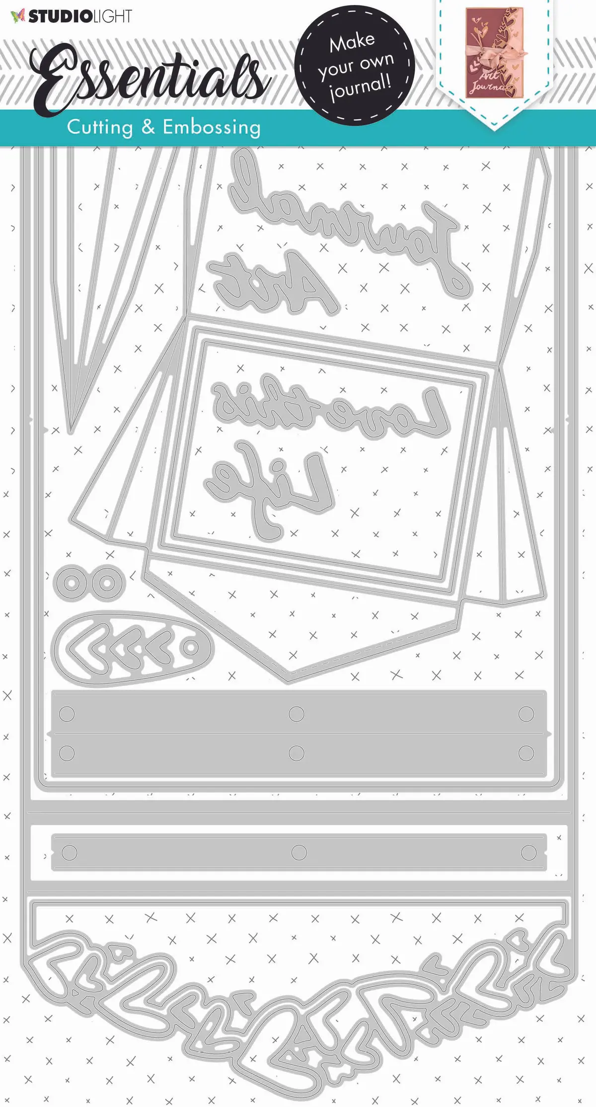 Sl Cutting Die Travel Journal Essentials 148X210x1mm 1 Pc Nr.102 1