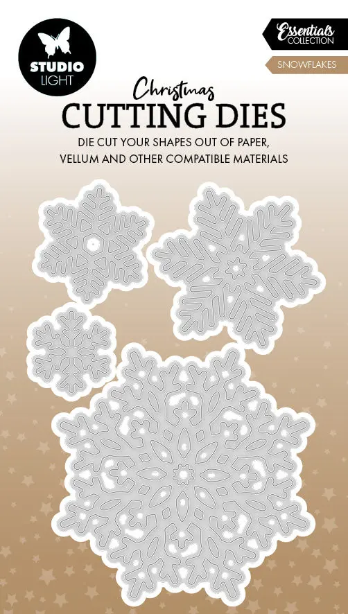 Sl Cutting Die Snowflakes Essentials 4 Pieces 1