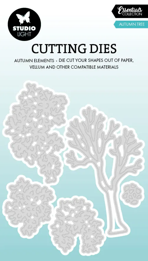 Sl Cutting Die Autumn Tree Essentials 5 Pieces 1