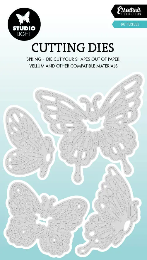 Sl Cutting Die Butterflies Essentials 4 Pieces 1