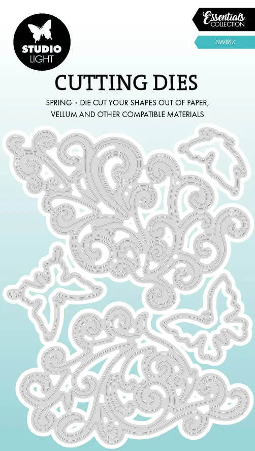 Sl Cutting Die Swirls Essentials 5 Pieces 1