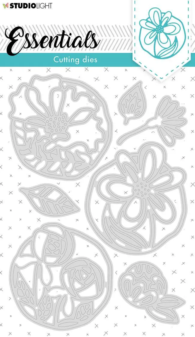 Sl Cutting Die Top Flowers Essentials 105X148x1mm 1 Pc Nr.108 1