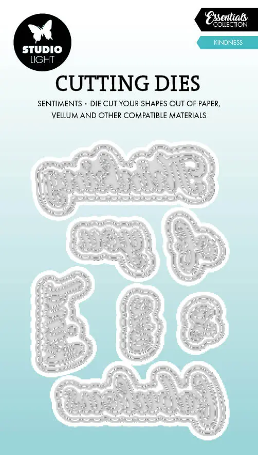 Sl Cutting Die Kindness Essentials 14 Pieces 1
