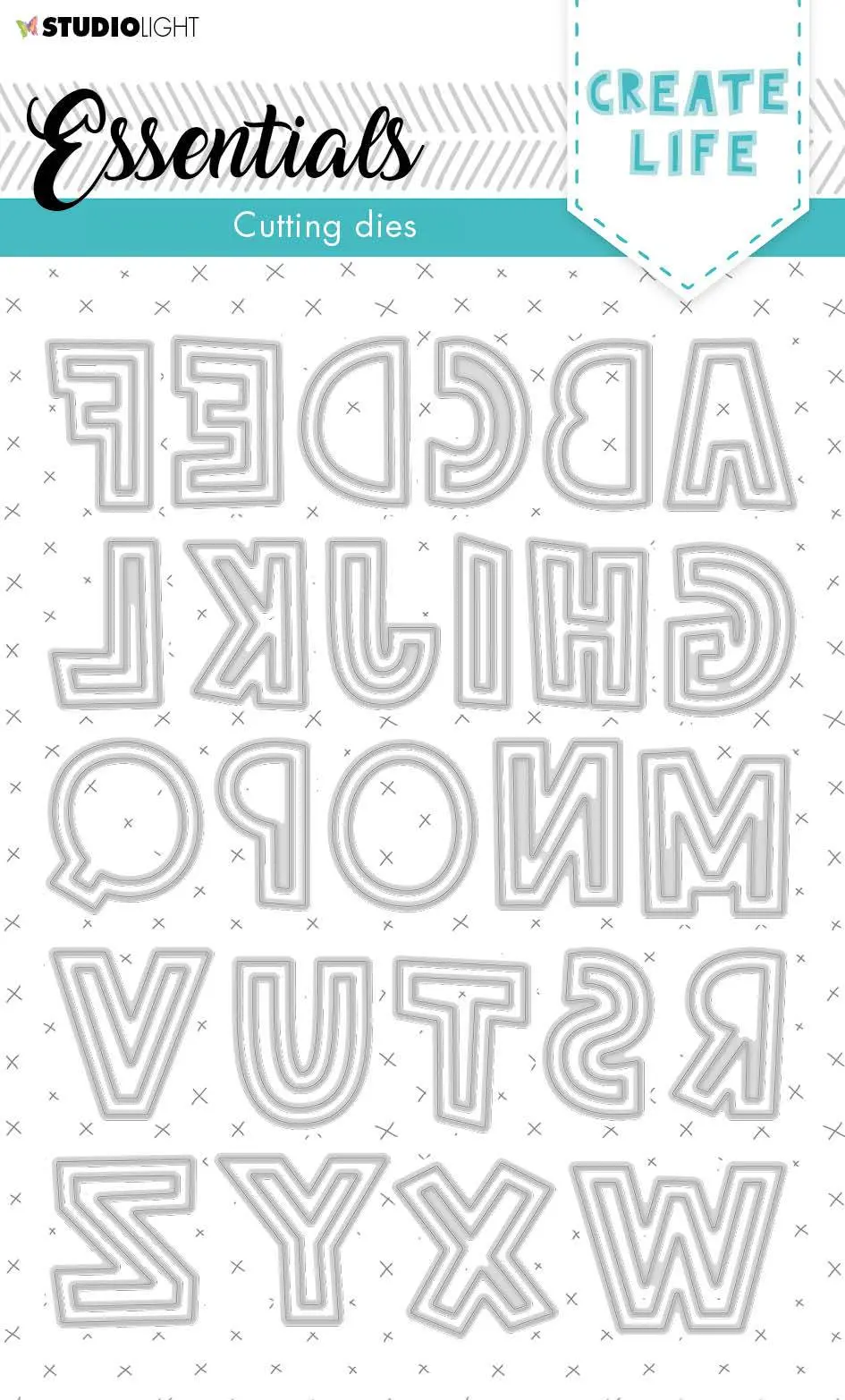 Sl Cutting Die Quirky Blok Alphabet Essentials 142X190x1mm 1 Pc Nr.127 1