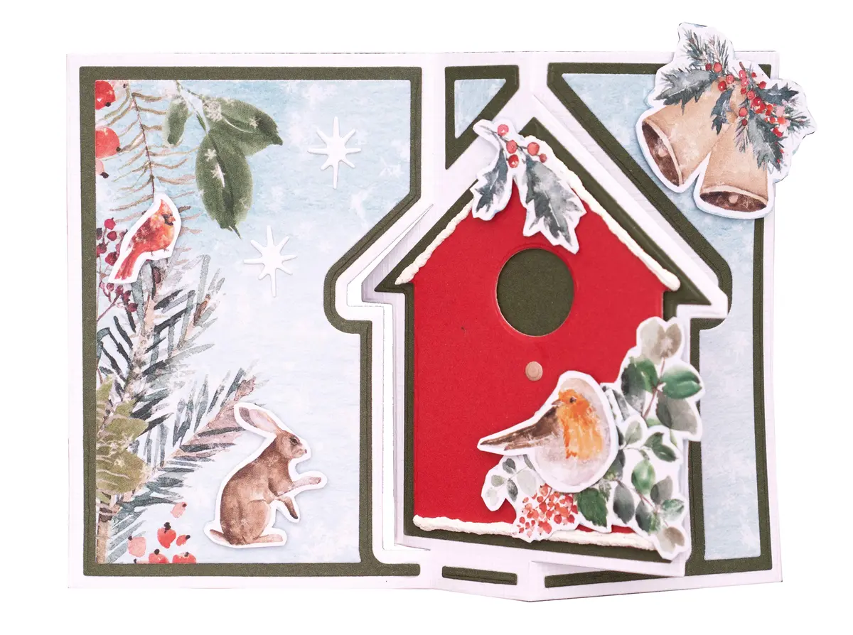 Sl Cutting Die Bird House Essentials 166X102x1mm 1 Pc Nr.145 2