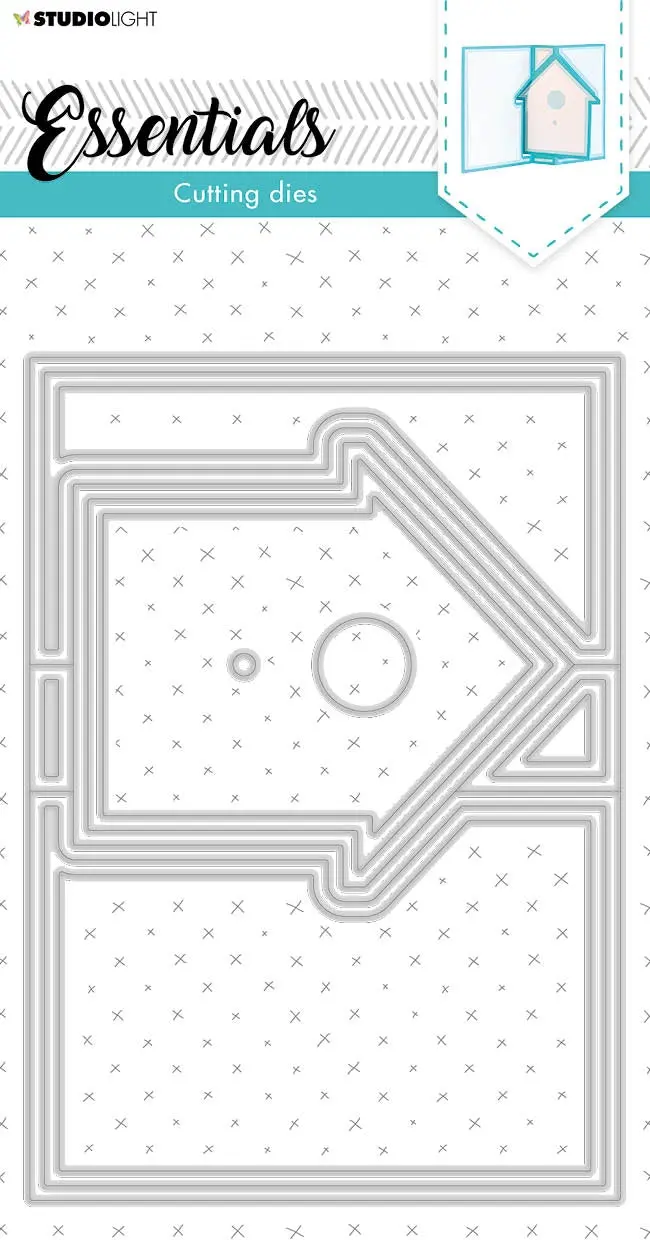Sl Cutting Die Bird House Essentials 166X102x1mm 1 Pc Nr.145 1