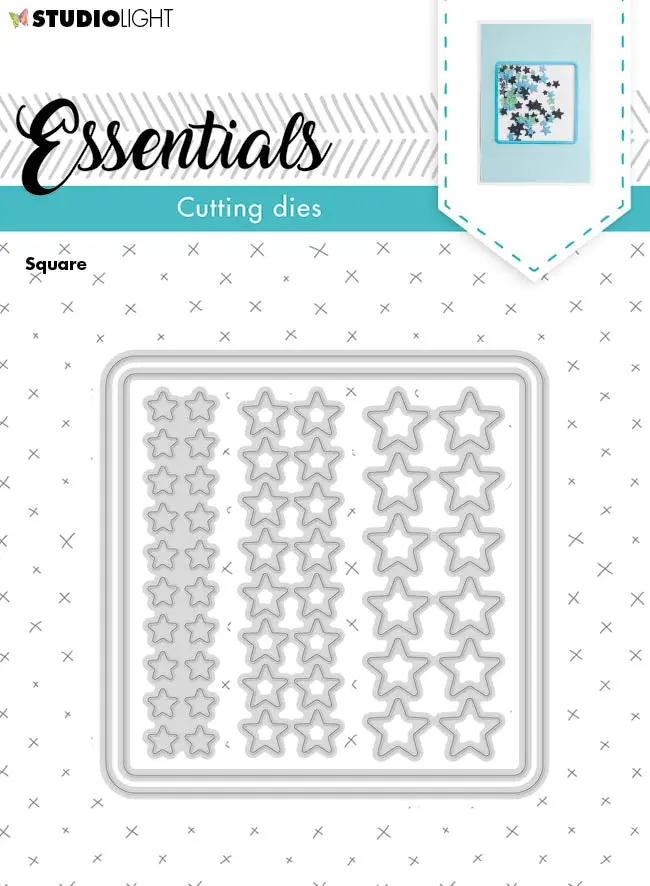 Sl Cutting Die Square Essentials 76X76x1mm 1 Pc Nr.178 1