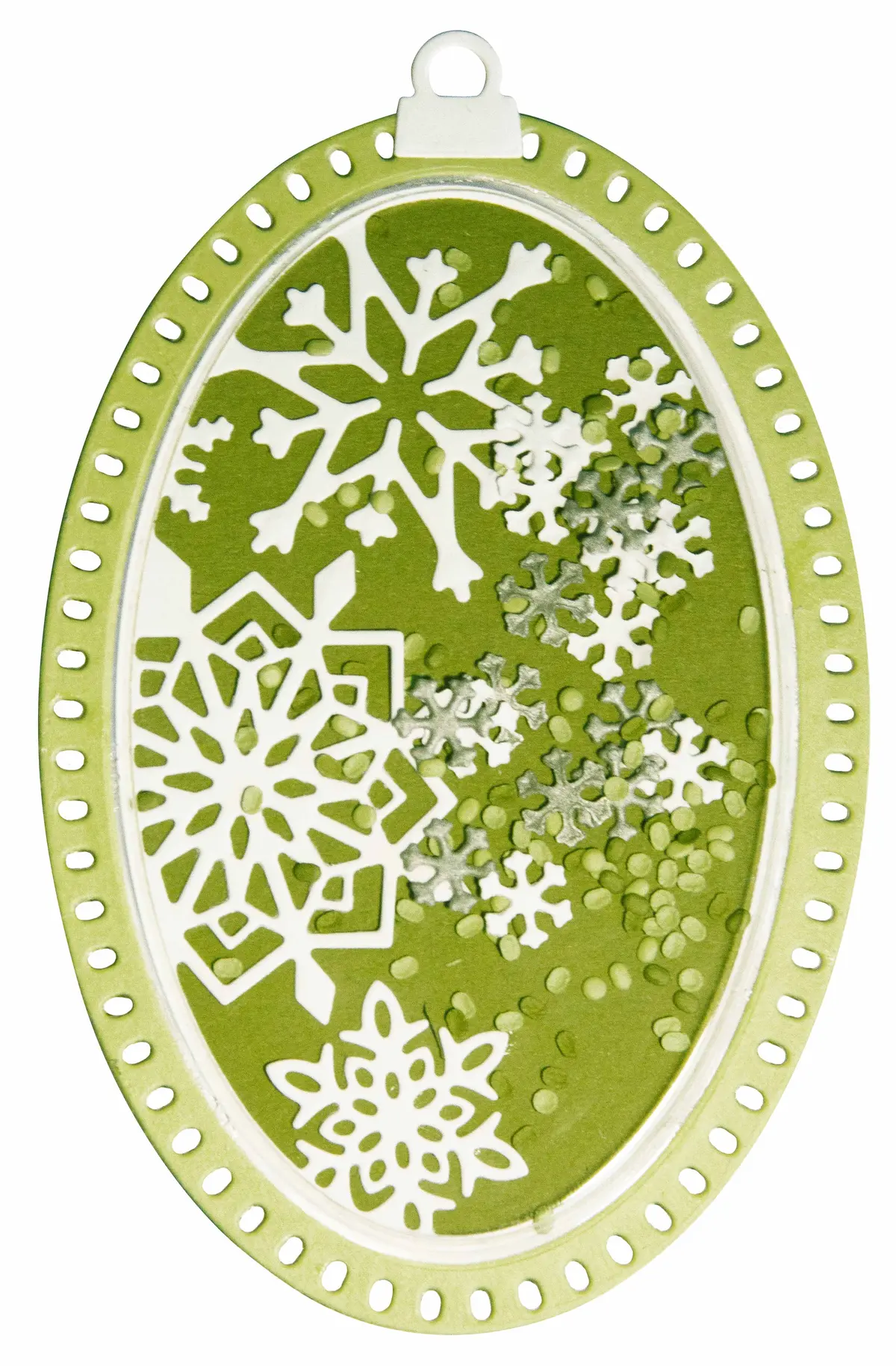 Sl Cutting Dies Christmas Oval Shaker Essentials 96X138x1mm 6 Pc Nr.253 2
