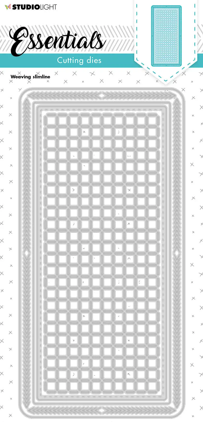 Sl Cutting Dies Weaving Slimline Essentials 105X210x1mm 5 Pc Nr.259 1