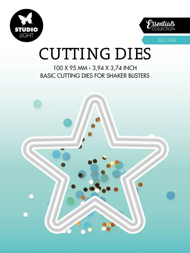 Sl Cutting Dies Big Star Essentials 100X95x1mm 2 Pc Nr.452 1