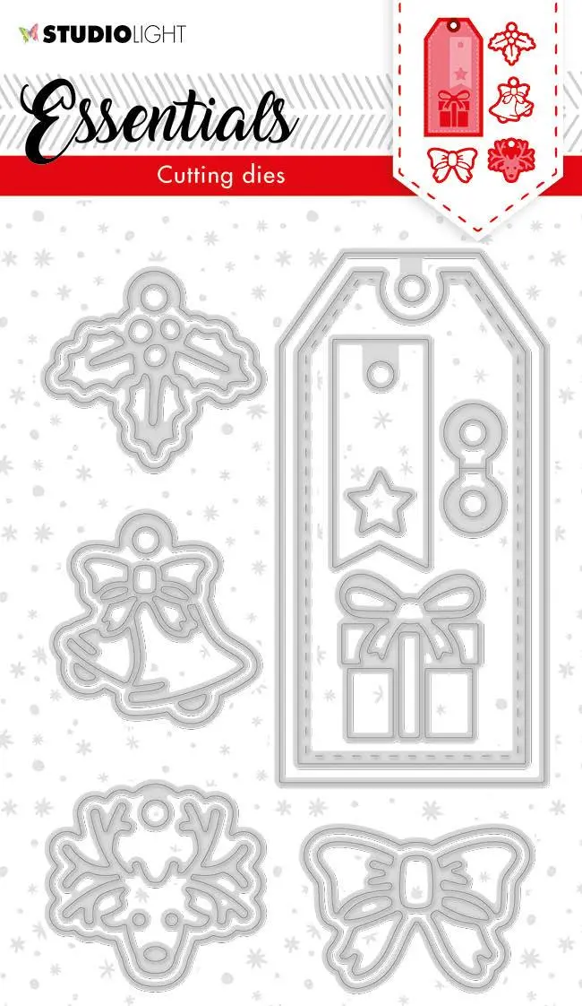 Sl Cutting Die Christmas Label Essentials 105X148mm Nr.63 1
