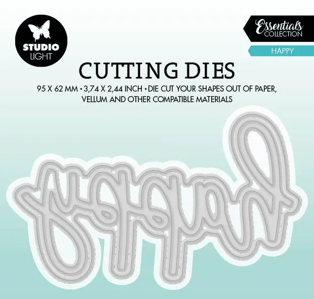 Sl Cutting Die Happy Essentials 105X100x1mm 2 Pc Nr.710 1
