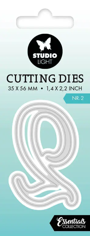 Sl Cutting Dies Nr. 2 Essentials 35X56x1mm 2 Pc Nr.746 1