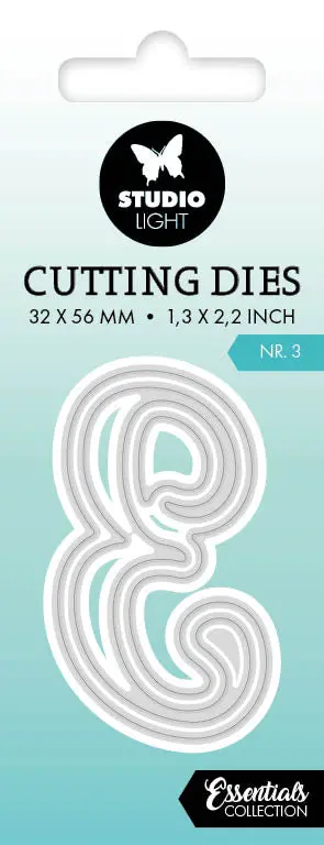 Sl Cutting Dies Nr. 3 Essentials 32X56x1mm 2 Pc Nr.747 1