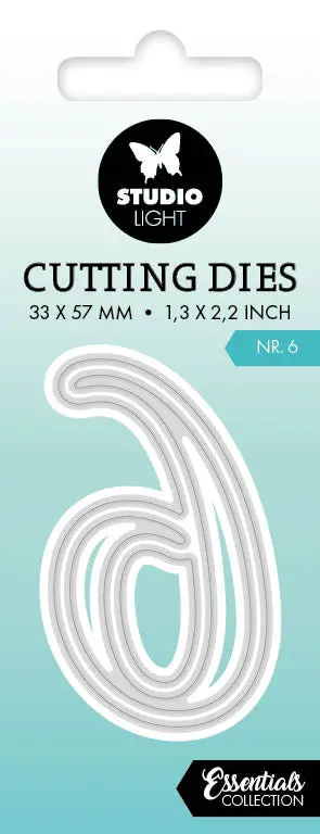 Sl Cutting Dies Nr. 6 Essentials 33X57x1mm 2 Pc Nr.750 1