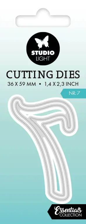 Sl Cutting Dies Nr. 7 Essentials 36X59x1mm 2 Pc Nr.751 1