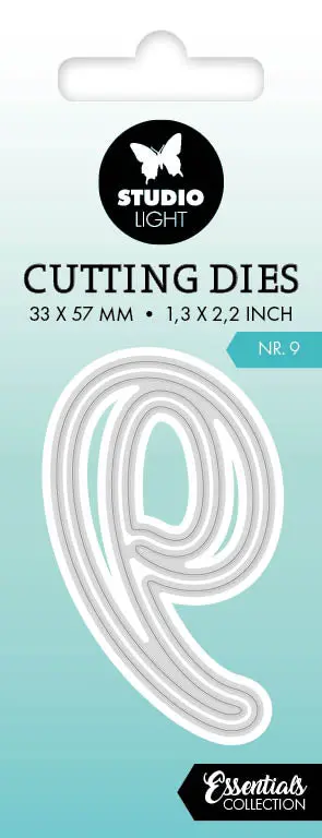 Sl Cutting Dies Nr. 9 Essentials 33X57x1mm 2 Pc Nr.753 1