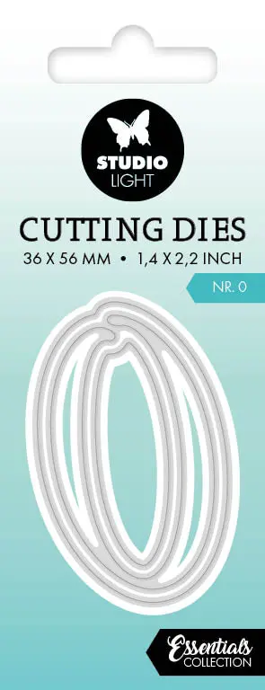 Sl Cutting Dies Nr. 0 Essentials 36X56x1mm 2 Pc Nr.754 1