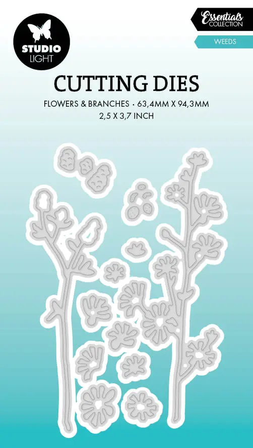 Sl Cutting Die Weeds Essentials 12 Pc 1