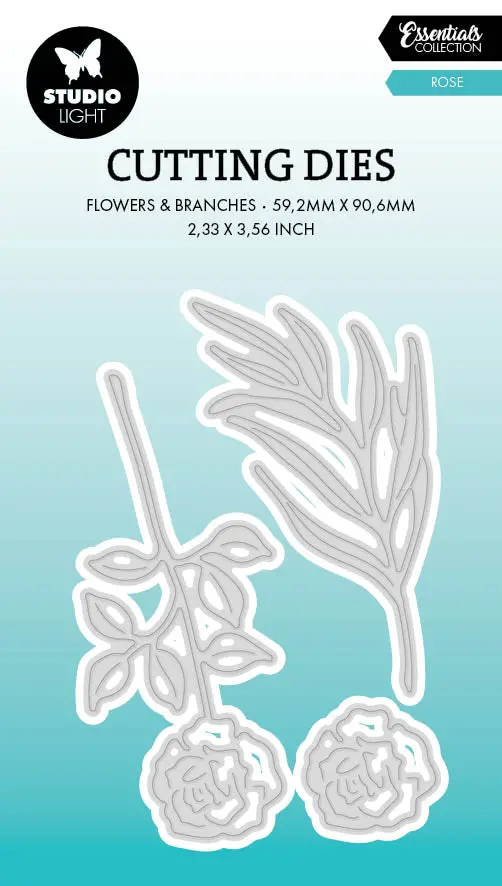 Sl Cutting Die Rose Essentials 3 Pc 1