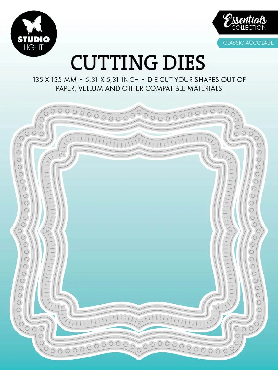 Sl Cutting Dies Classic Accolade Essentials 6 Pc 1