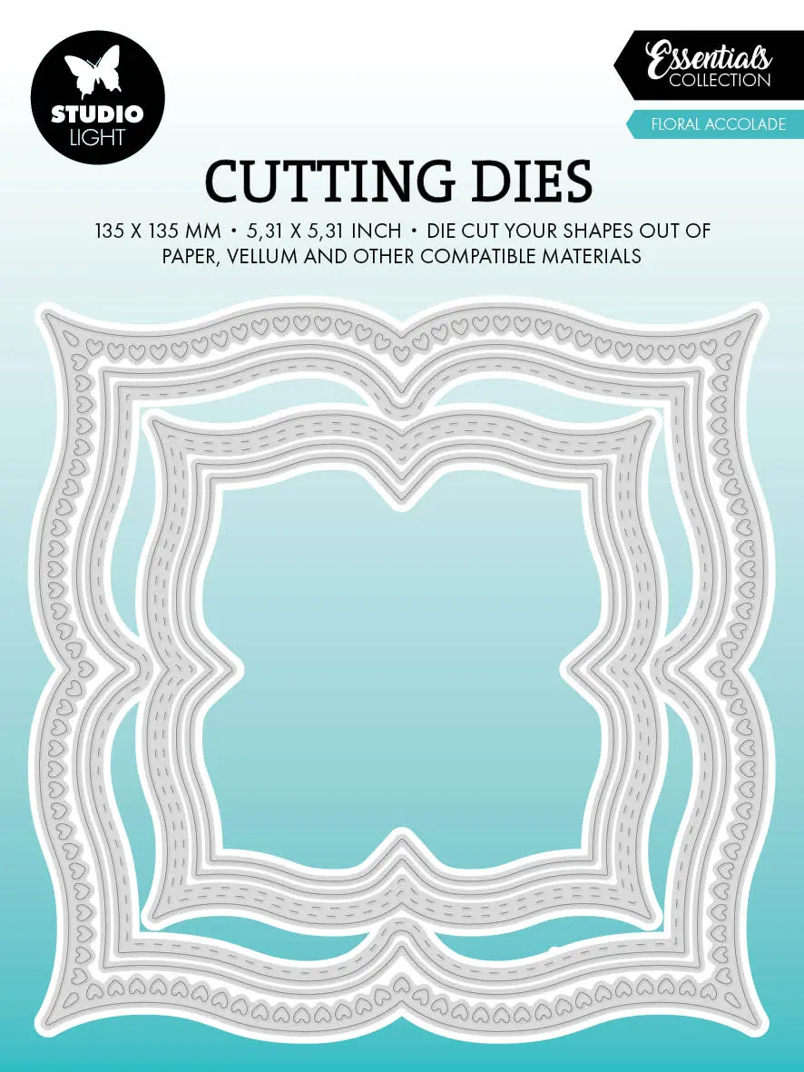 Sl Cutting Dies Floral Accolade Essentials 6 Pc 1