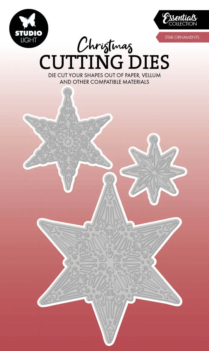 Sl Cutting Dies Star Ornaments Essentials 3 Pc 1