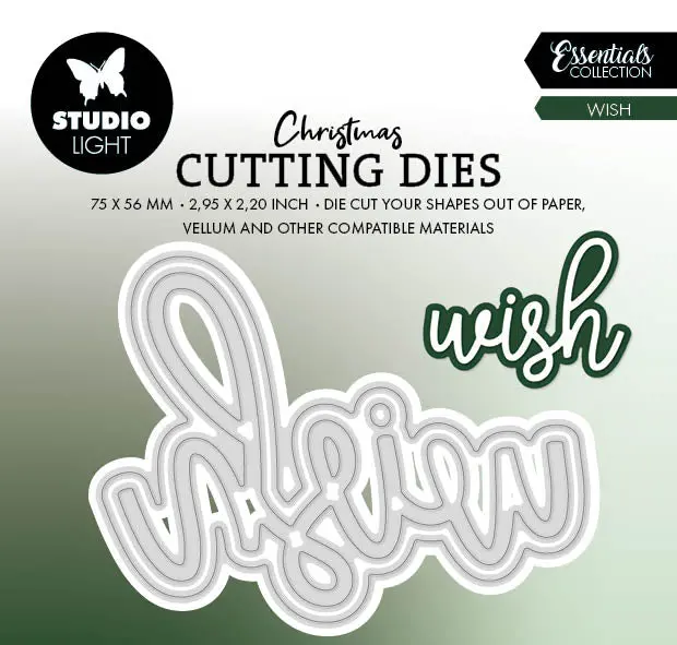 Sl Cutting Dies Wish Essentials 2 Pc 1