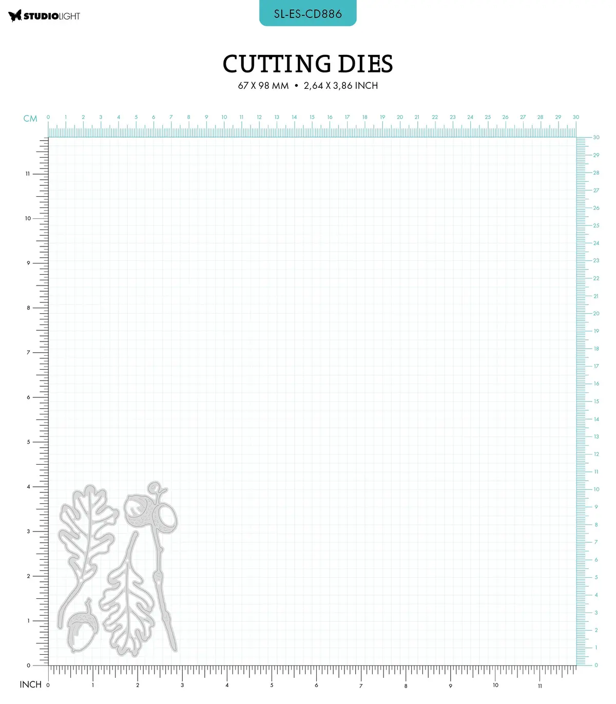 Sl Cutting Dies Oak Elements Essentials 4 Pc 2