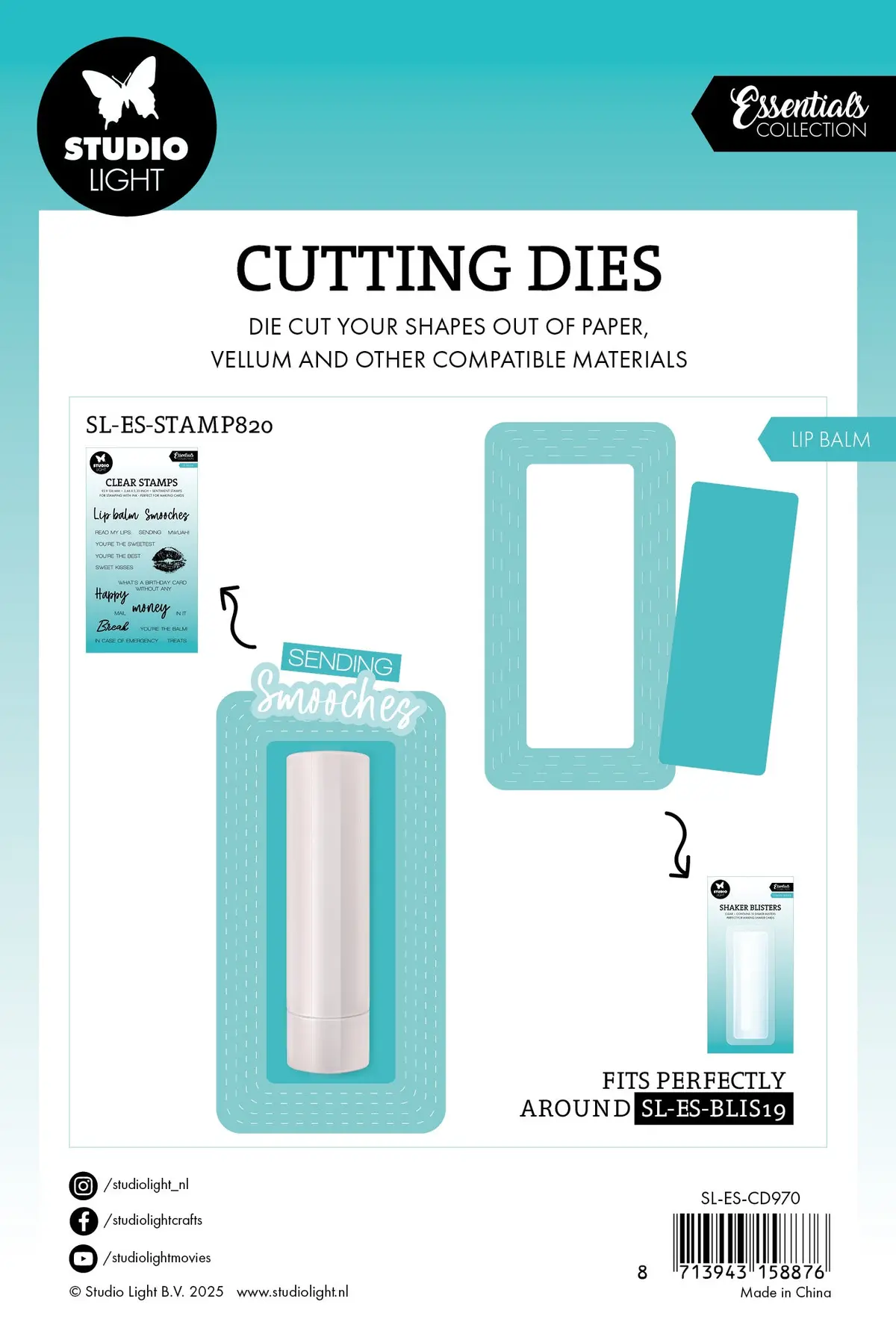 Sl Cutting Die Lip Balm Blister Die Essentials 2 Pieces 2