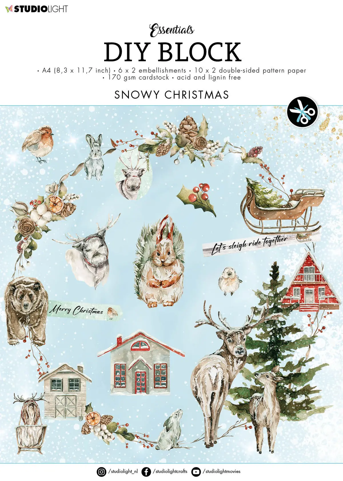 Sl Diy Block Christmas Essentials 294X210x9mm 32 Sh Nr.48 1