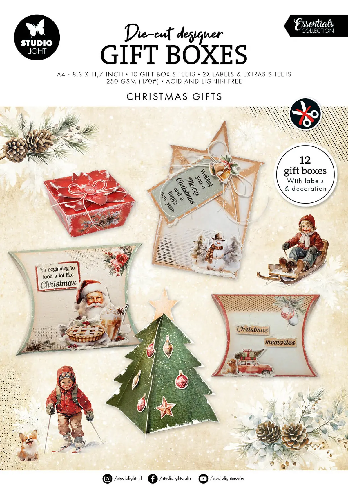 Sl Diy Giftboxes Christmas Gifts Essentials 12 Sheets 1