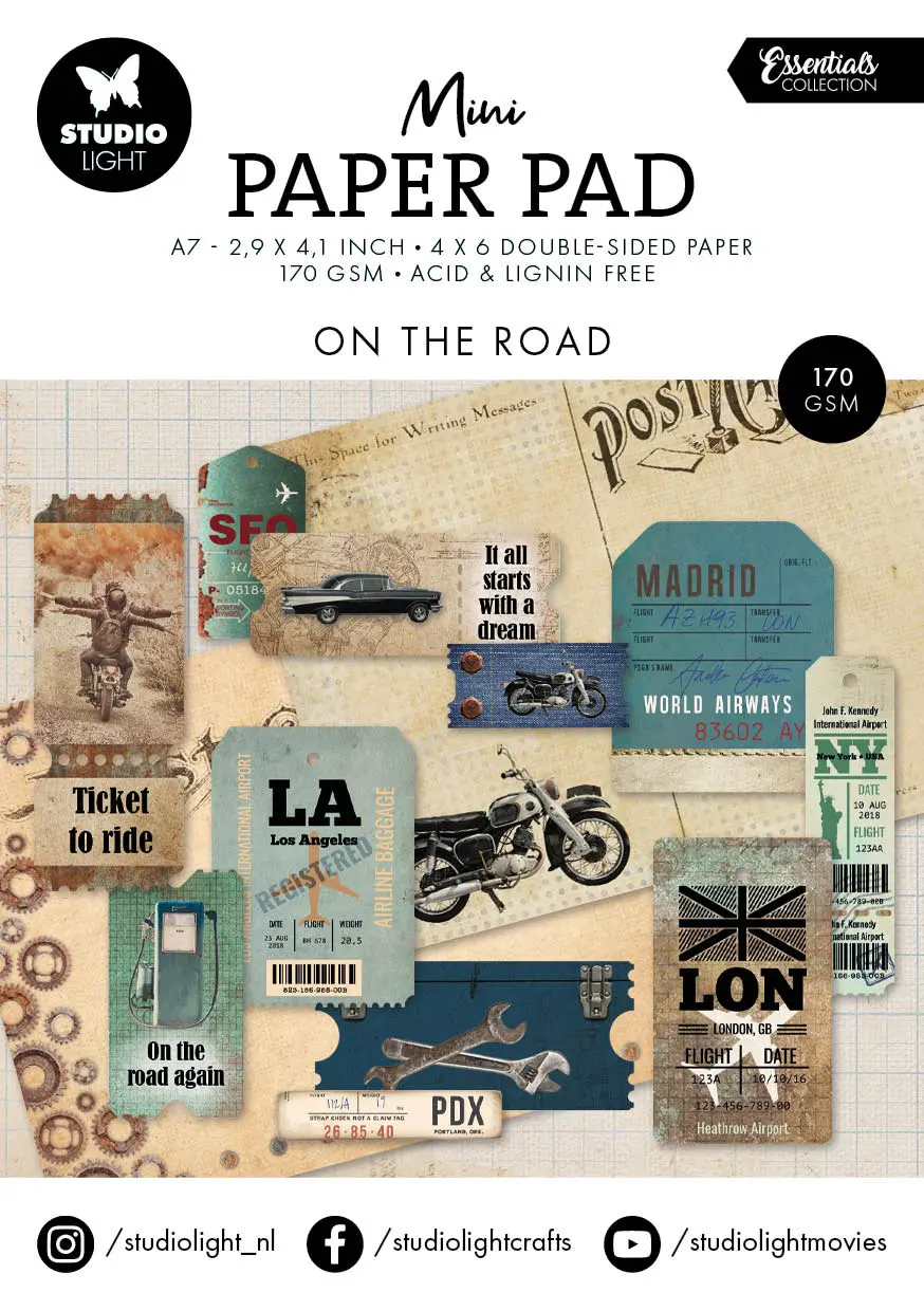 Sl Mini Paper Pad On The Road Essentials 24 Sh 1