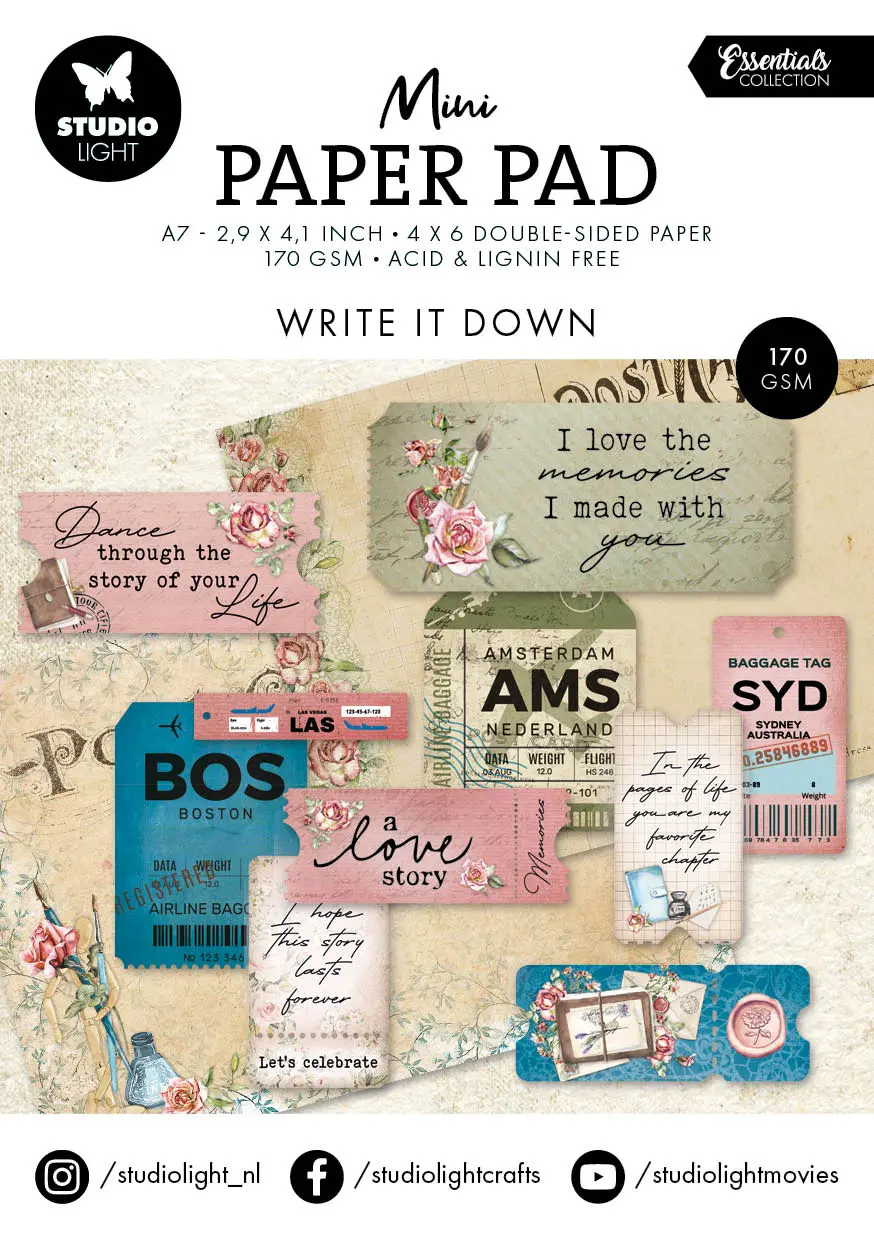 Sl Mini Paper Pad Write It Down Essentials 24 Sh 1