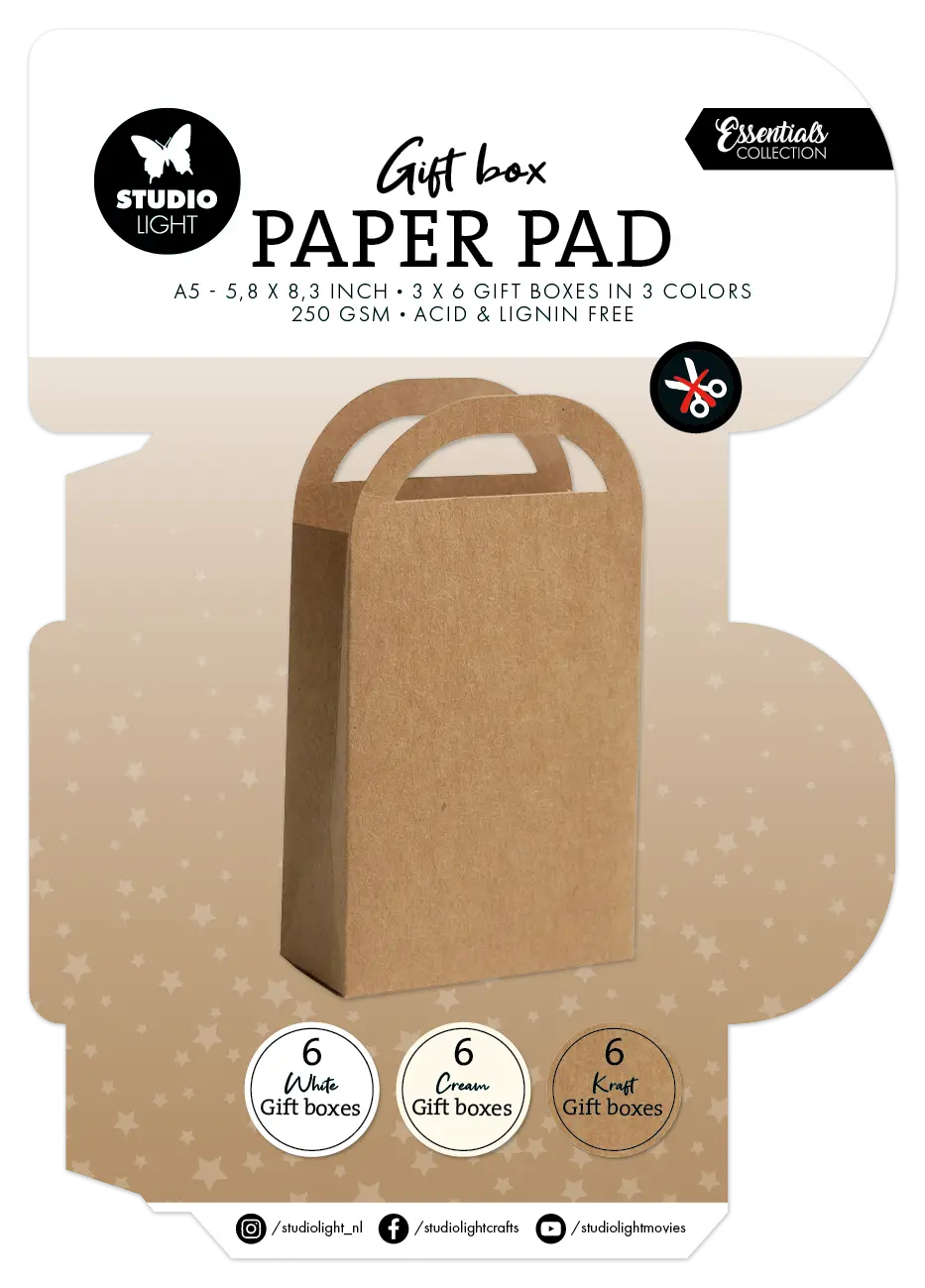 Sl Giftbox Paper Pad Giftbag Essentials 18 Sheets 1