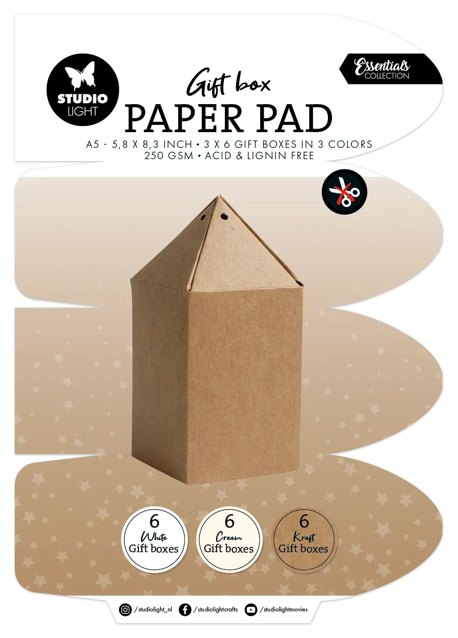 Sl Giftbox Paper Pad Giftbox Essentials 18 Sheets 1