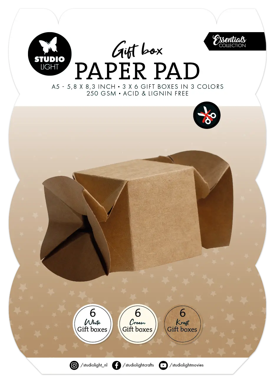 Sl Giftbox Paper Pad Candybox Essentials 18 Sheets 1