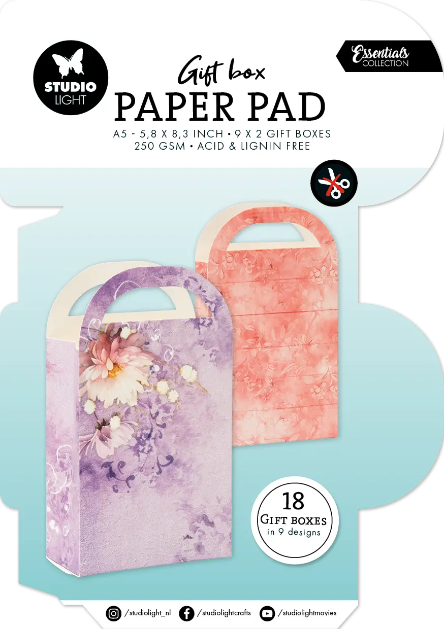 Sl Giftbox Paper Pad Giftbag Essentials 18 Sheets 1