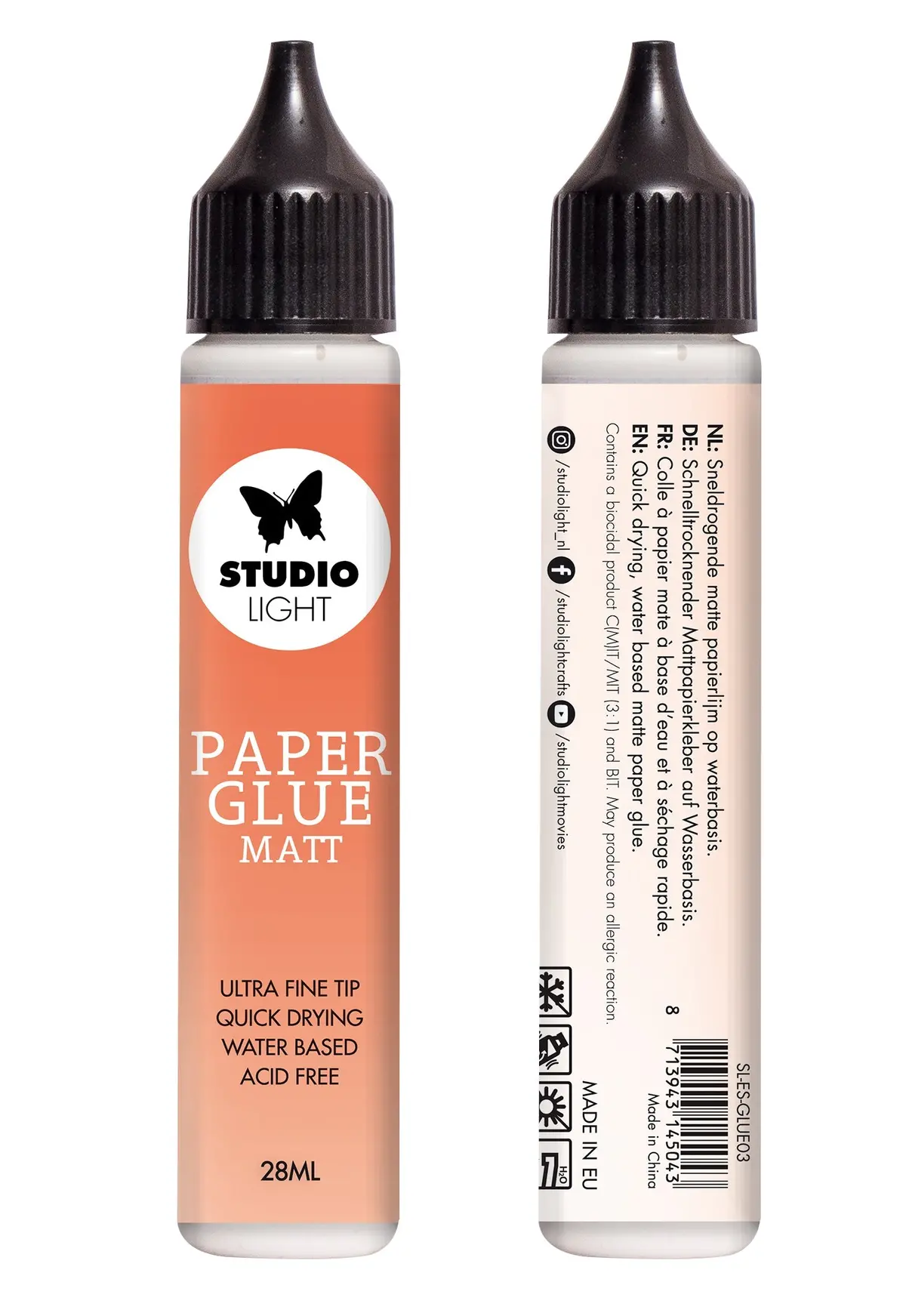 Sl Paper Glue Matte 28Ml Essentials Tools 22X123x22mm 1 Pc Nr.03 1