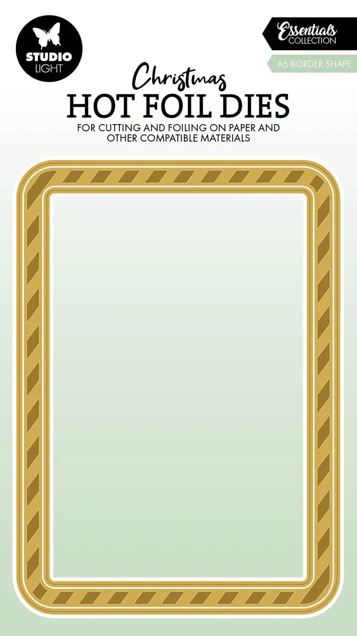 Sl Hot Foil Dies A6 Border Shape Essentials 3 Pc 1