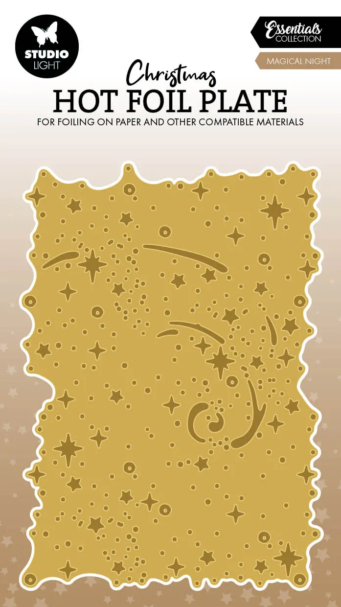 Sl Hot Foil Plate Magical Night Essentials 1 Piece 1
