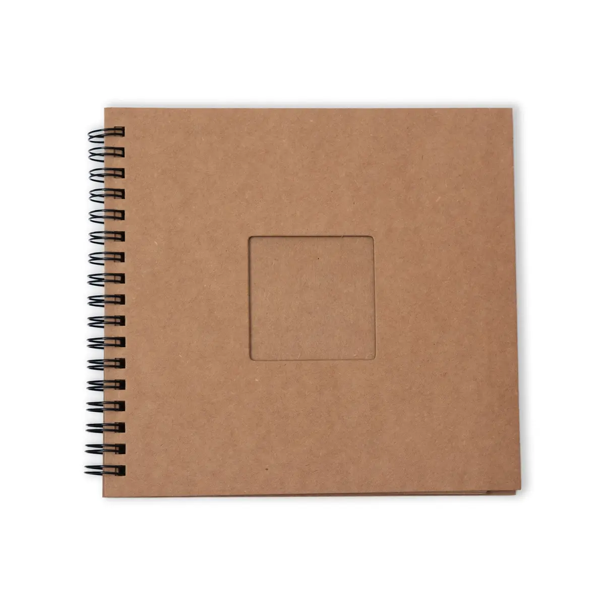 Sl Spiral Passe-Partout Journal 15X15 Cm, Kraft Essentials 1 Piece 1